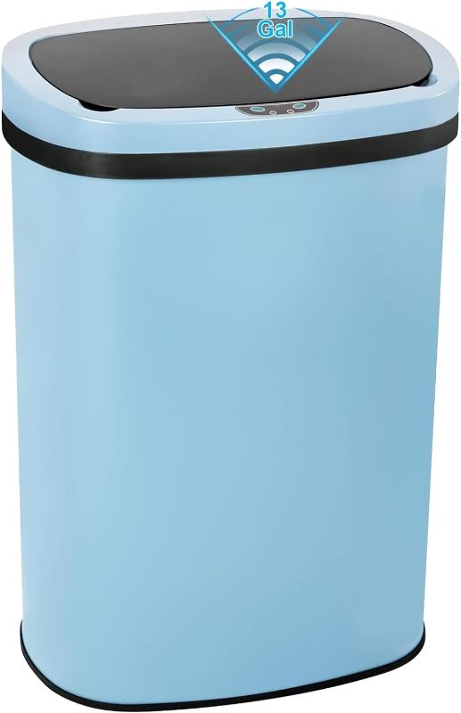 Photo 1 of 13 Gallon Automatic Trash Can with Lid