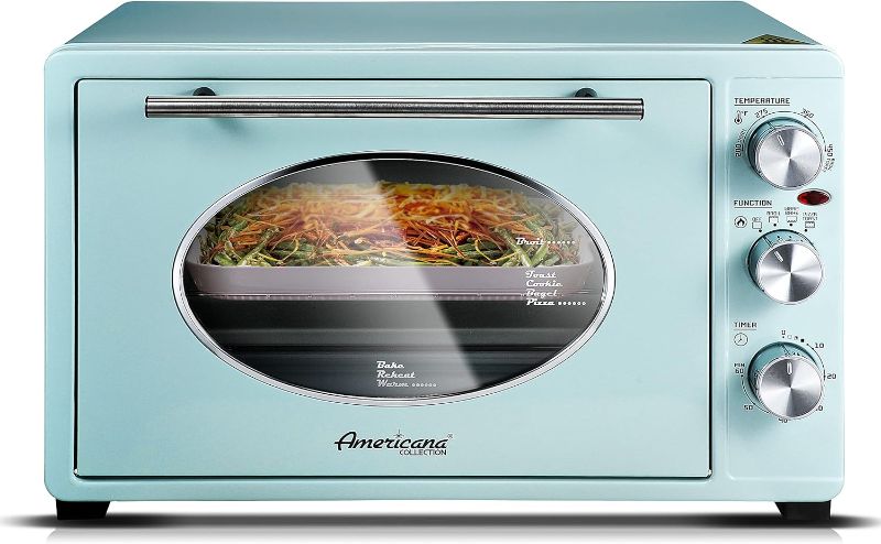 Photo 1 of Blue Americana toaster oven 10L capacity retro