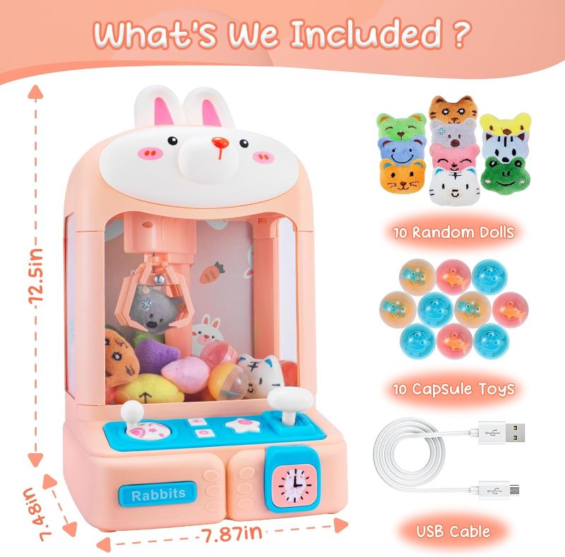 Photo 4 of (READ FULL POST) toy claw machine for kids with mini prizes