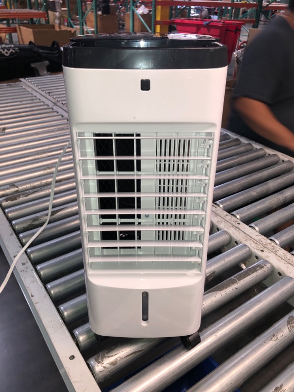 Photo 2 of (READ FULL POST) Evaporative Air Cooler, 3 In 1 Swamp Cooler with 6 Ice Packs, Remote, 12H Timer, Portable Evaporative Cooler with 70° Oscillation, 3 Speeds, 3 Modes, Cooling Fan for Bedroom, Living Room, Office