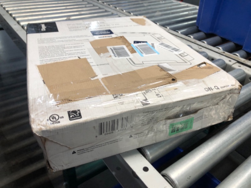 Photo 4 of ***USED - LIKELY MISSING PARTS - UNABLE TO VERIFY FUNCTIONALITY***
Legrand - OnQ 17 Inch Media Enclosure, Electrical Box, Cable Management Box Dual Purpose In Wall Enclosure for TV Device Storage and Media Distribution, Recessed Media Box, White, ENP1700N
