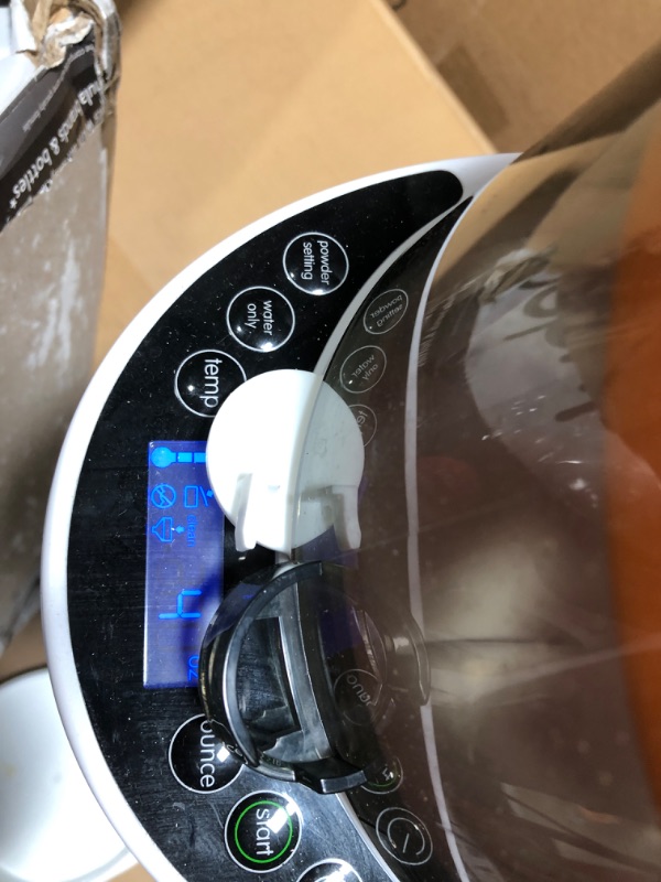 Photo 2 of Baby Brezza New and Improved Formula Pro Advanced Formula Dispenser Machine - Automatically Mix a Warm Formula Bottle Instantly - Easily Make Bottle with Automatic Powder Blending, White
