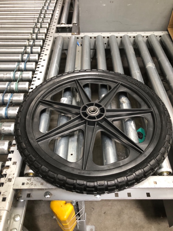 Photo 1 of -Marathon 92010 Flat Free 20" Replacement Tire Assembly for Rubbermaid Big Wheel Carts