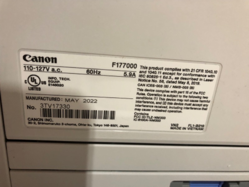 Photo 5 of ***USED - DOESN'T POWER ON - SEE COMMENTS***
Canon imageCLASS MF453dw All-in-One Wireless Monochrome Laser Printer Print