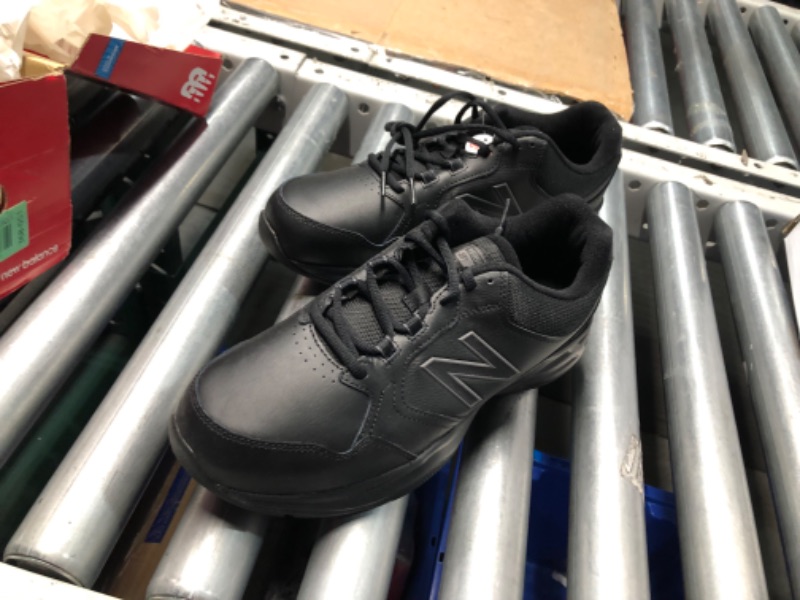 Photo 2 of (see all images)New Balance Men's 411 V1 Training Shoe, Black/Black, 10 X-Wide