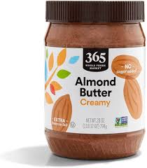 Photo 1 of *(Best By 07/20/2024)* 365 by Whole Foods Market, Creamy Almond Butter, 28 Ounce Almond 28.00 Fl Oz (Pack of 1)