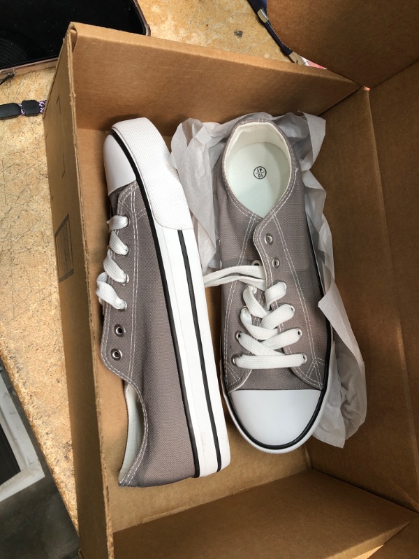 Photo 1 of Size 10 shoe light grey 