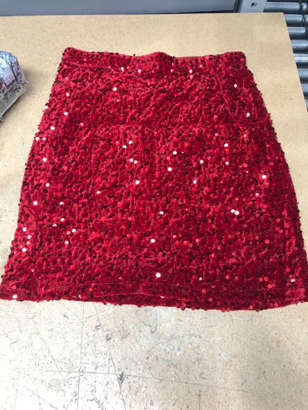 Photo 1 of burgundy skirt medium 