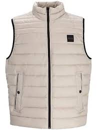 Photo 1 of Hgo Boss WATER-REPELLENT GILET WITH 3D-LOGO TAPE
