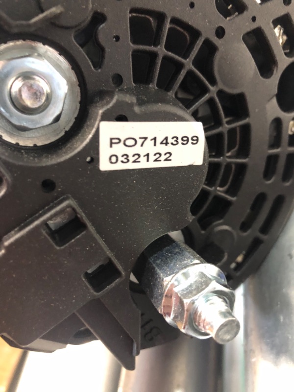 Photo 4 of ***DAMAGED - MOUNTING BRACKET BROKEN OFF - SEE PICTURES - UNABLE TO VERIFY FUNCTIONALITY***
High Output Alternator UPGRADE 170 AMP Compatible with 2014-2018 Chevy Silverado 1500 GMC Sierra 1500 2015-2020 Suburban Tahoe Yukon Cadillac Escalade 4.3 5.3 6.2L