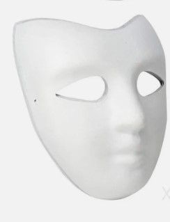 Photo 1 of 20 PCS WHITE V-SHAPED EYES MASKS
