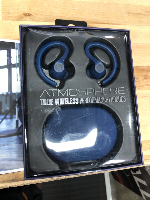 Photo 2 of Lifestyle Advanced Atmosphere True Wireless Performance Bluetooth Earbuds
