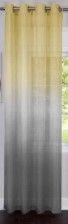 Photo 1 of Achim Rainbow Single Grommet Window Curtain Panel, 52" x 63", Grey