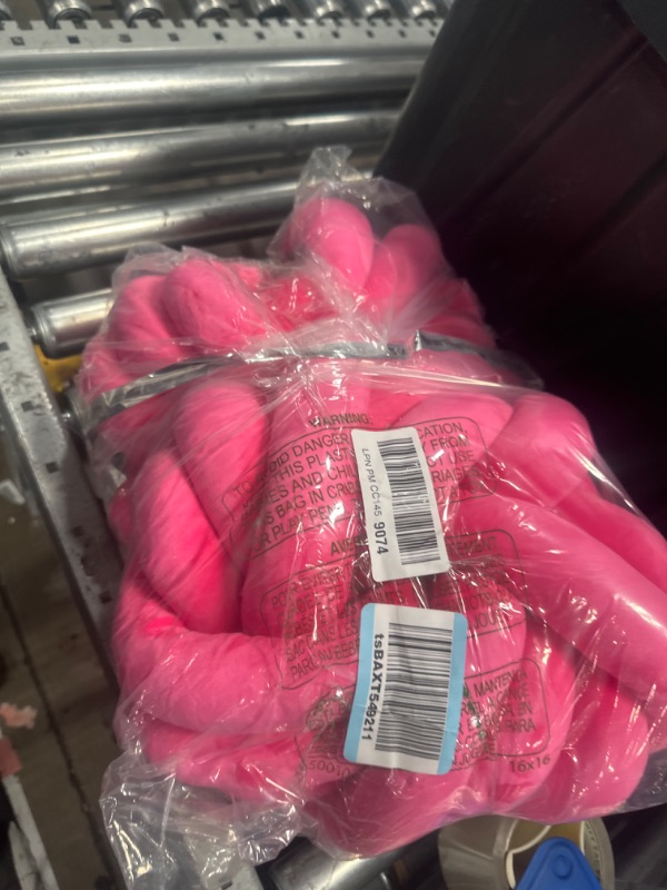 Photo 1 of 2 pink knot pillows