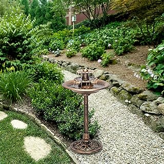 Photo 1 of Alpine Corporation TEC106-BZ Alpine Floor Fountain, 35", Bronze 