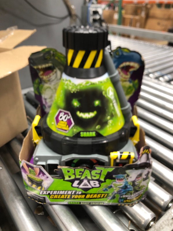 Photo 2 of – Shark Beast Creator. Add Ingredients & Follow The Experiment's Steps to Create Your Beast! with Real Bio Mist & 80+ Lights, Sounds and Reactions – Shark Style May Vary Sharks