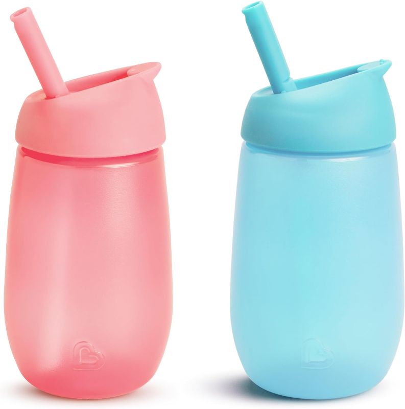 Photo 1 of 
Munchkin® Simple Clean™ Toddler Sippy Cup with Easy Clean Straw, 10 Ounce, 2 Pack