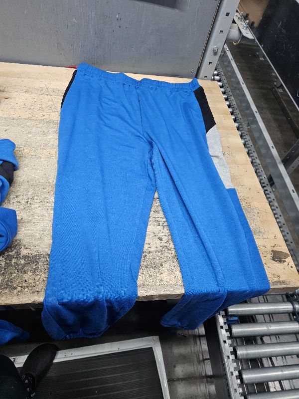 Photo 1 of black and blue sweatsuit/ Size 2XL