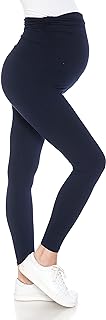 Photo 1 of Leggings Depot Women's Maternity Leggings Over The Belly Pregnancy Casual Yoga Tights SMALL
