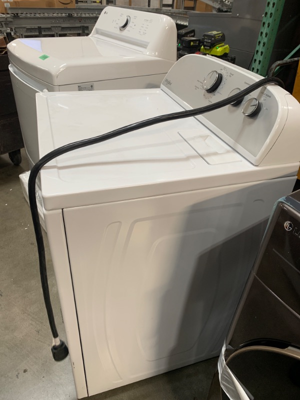 Photo 3 of Whirlpool 7-cu ft Electric Dryer (White)
