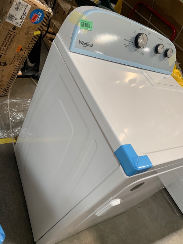 Photo 3 of ***Parts Only***Whirlpool 7-cu ft Electric Dryer (White)
