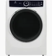 Photo 1 of Electrolux 8-cu ft Stackable Steam Cycle Electric Dryer (White) ENERGY STAR
