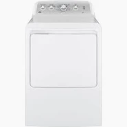 Photo 1 of GE 7.2-cu ft Electric Dryer (White)
