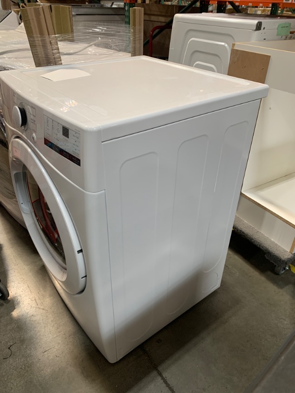 Photo 3 of LG 7.4-cu ft Stackable Electric Dryer (White) ENERGY STAR
