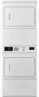 Photo 1 of Whirlpool 7.4-cu ft Coin-Operated Electric Commercial Dryer (White)
