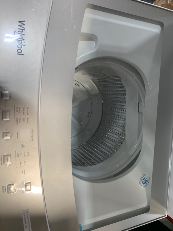 Photo 1 of Whirlpool Electric Stacked Laundry Center with 1.6-cu ft Washer and 3.4-cu ft Dryer
