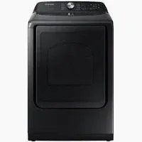 Photo 1 of Samsung 7.4-cu ft Smart Electric Dryer (Brushed Black)
