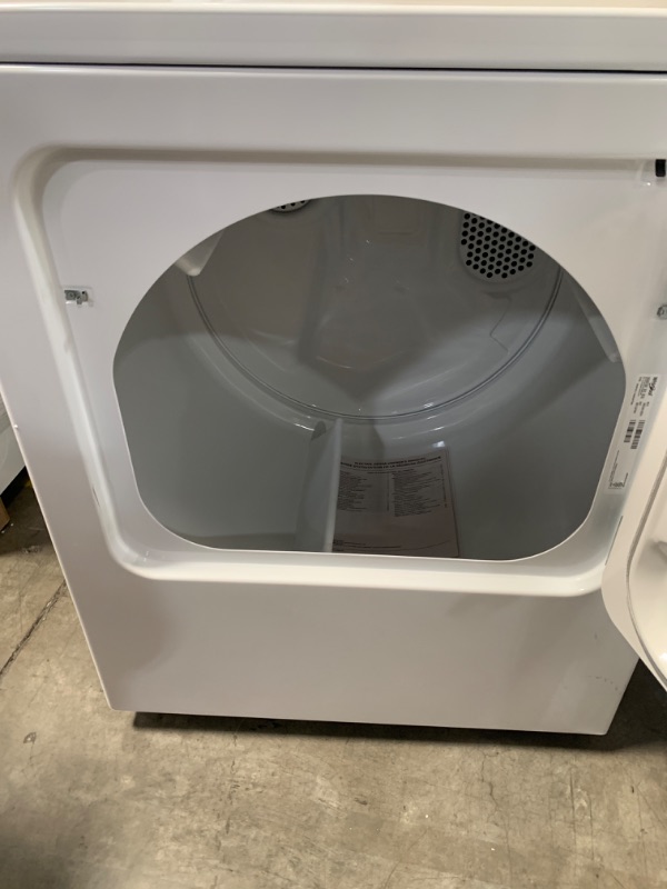 Photo 6 of Whirlpool 7-cu ft Electric Dryer (White)
