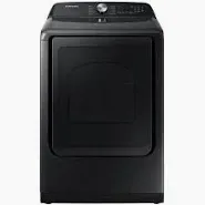 Photo 1 of Samsung Pet Care Dry and Steam Sanitize+ 7.4-cu ft Steam Cycle Smart Electric Dryer (Brushed Navy)
