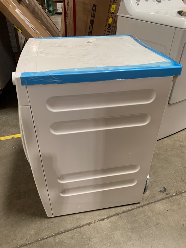 Photo 1 of Miele T1 Series 4.02-cu ft Stackable Ventless Smart Electric Dryer (Lotus White) ENERGY STAR
