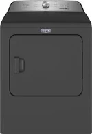 Photo 1 of Maytag Pet Pro 7-cu ft Steam Cycle Electric Dryer (Volcano Black)
