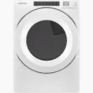 Photo 1 of Amana 7.4-cu ft Stackable Electric Dryer (White) ENERGY STAR
