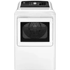 Photo 1 of GE 7.4-cu ft Electric Dryer (White)
