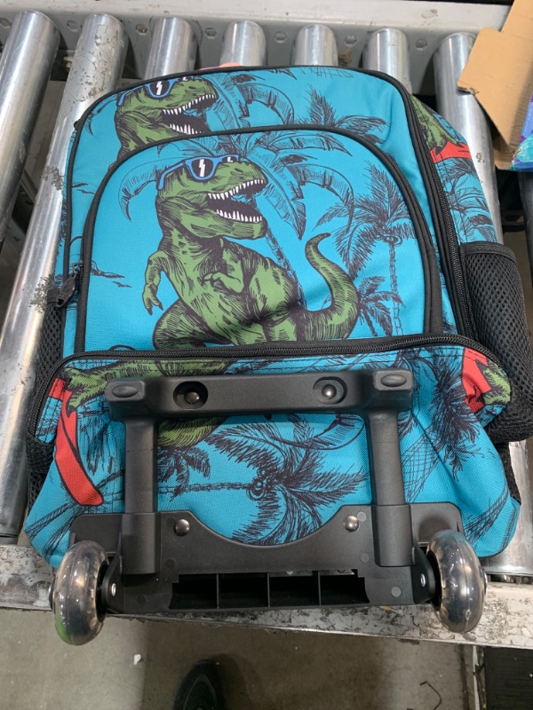 Photo 2 of gxtvo Kids Luggage with Wheels for Boys, Dinosaur Rolling carry on Suitcase for Toddler Children Dinosaur Luggage