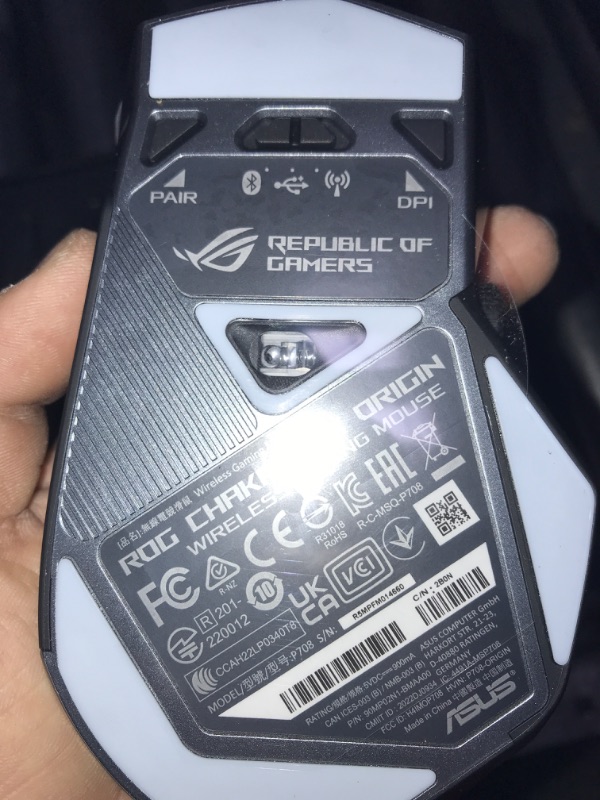 Photo 2 of ASUS ROG Chakram X Origin Wireless Gaming Mouse (Black)