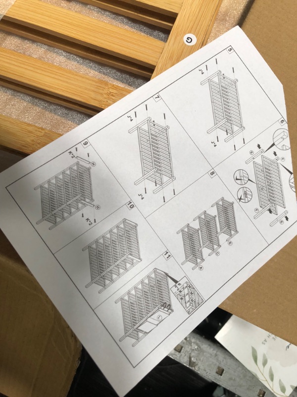 Photo 2 of 6 tier bamboo shoe rack