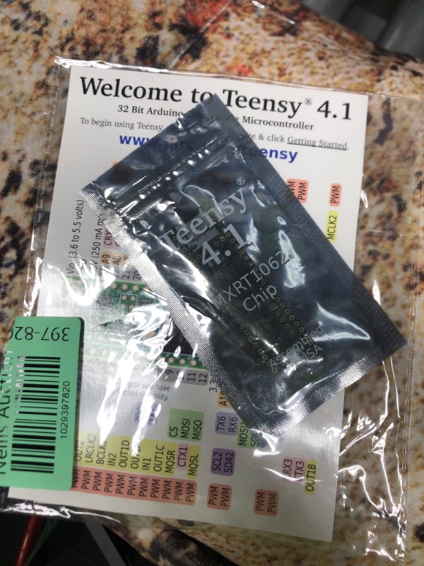 Photo 1 of welcome to teensy 4.1