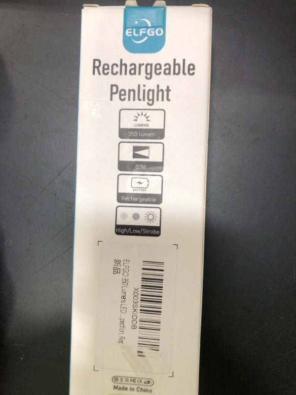 Photo 1 of rechargeable penlight  