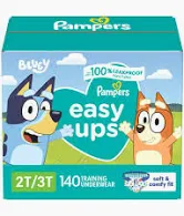 Photo 1 of  Potty Training Underwear for Boys and Girls, Size 4, 140 Count