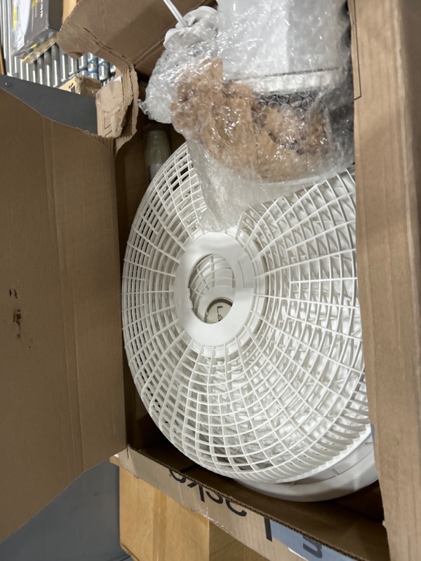 Photo 1 of Lasko, White 1820 18? Elegance & Performance Adjustable Pedestal Features Oscillating Movement Tilt-back Fan Head, 2.3