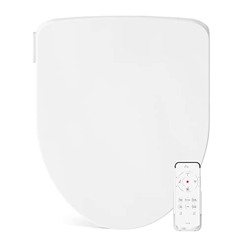 Photo 1 of Bidet Slim Three Electric Bidet Toilet Seat Round, Heated Seat, Adjustable Warm Water 