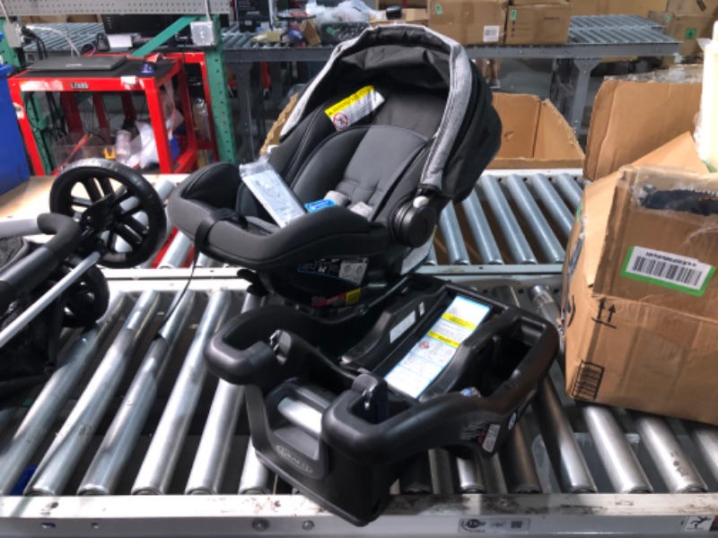 Photo 7 of ***USED - LIKELY MISSING PARTS - UNABLE TO VERIFY FUNCTIONALITY***
Graco Modes Pramette Travel System | Stroller & Car Seat Combo | 3-in-1 Stroller Modes | Includes Graco SnugRide 35 Infant Car Seat | Ellington