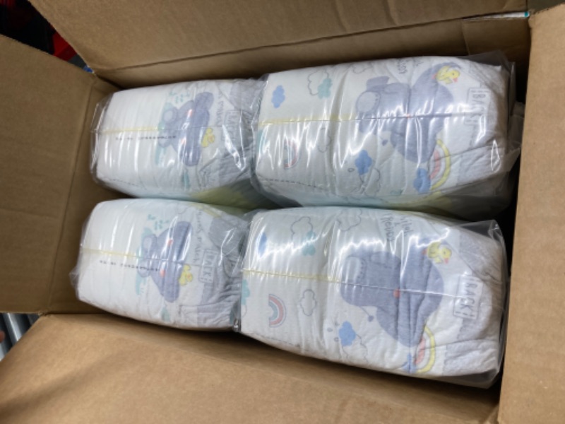 Photo 3 of Diapers Newborn/Size 1 (8-14 lb), 164 Count - Pampers Swaddlers Disposable Baby Diapers, Enormous Pack (Packaging May Vary) Size 1 (164 Count)