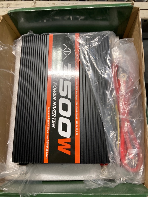 Photo 1 of 3500 Watt Power Inverter 3500W Inverter Truck RV Inverter Solar Inverter 12V to 110V /120V Inverter Power Inverter for RV Truck semi Truck Vehicles 12V to 110V Converter with LCD Display