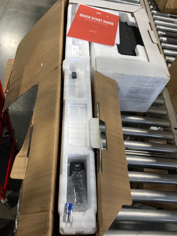 Photo 1 of Polk Audio Signa S4 Sound Bar with Wireless Subwoofer - Dolby Atmos 3D Audio, Exclusive VoiceAdjust & BassAdjust Technology, HDMI eARC, Works with 8K, 4K & HD TVs, Bluetooth, Wireless Streaming S4 Soundbar + Subwoofer w/ Dolby Atmos