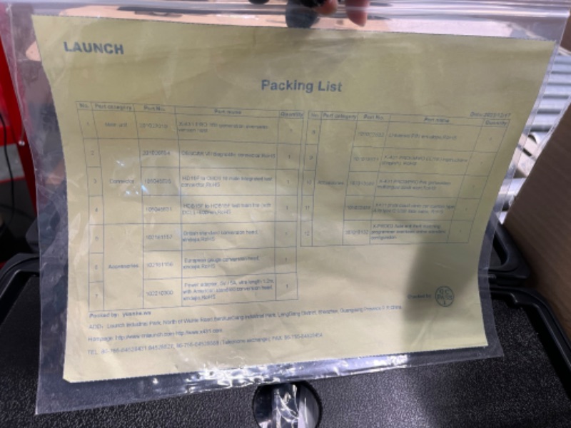 Photo 13 of 
new open box**2024 LAUNCH X431 IMMO Plus Bidirectional Tool with X-PROG3 (Valued $800), 